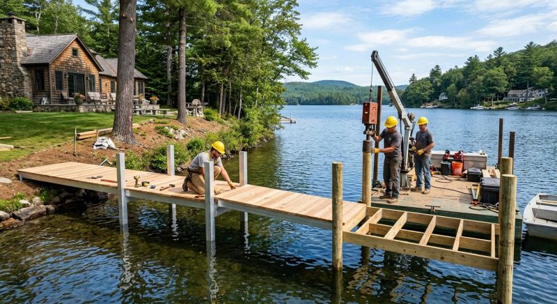 Boat Dock Construction in Overland Park, KS