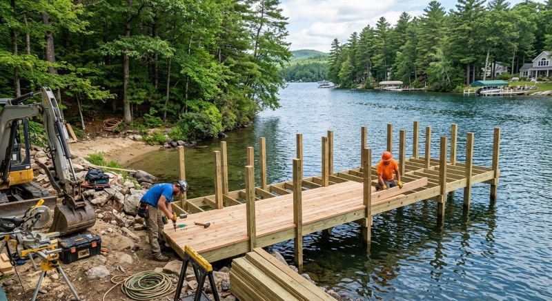 Dock Replacement in Alpharetta, GA