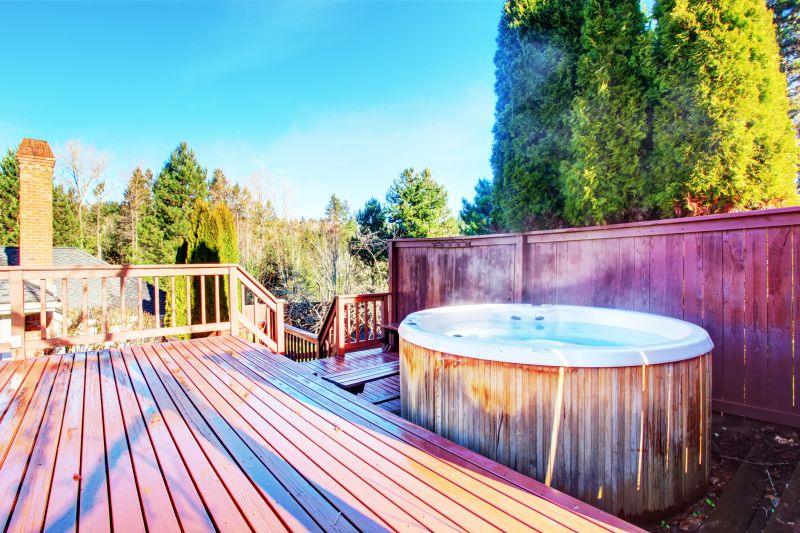 Hot Tub Deck Installation